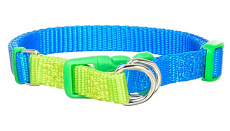 Ошейник для собак АнтиСрыв, голубой